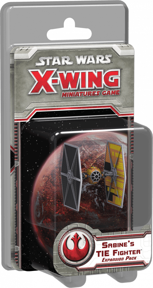 Star Wars: X-Wing Miniatures Game – Sabine’s TIE Fighter Expansion Pack
